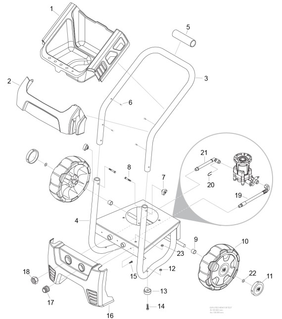 KARCHER G2500DH OEM original parts and some better